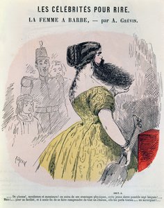 Sakallı Bir Hanım, 1860 dolayları